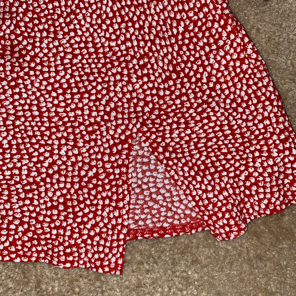 Red Mini Dress - Picture 5 of 6